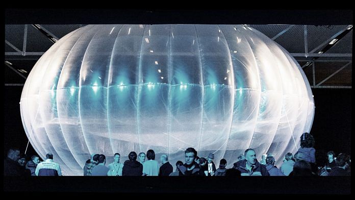 (Representational Image) of a Google internet balloon | Photo: Wikimedia Commons