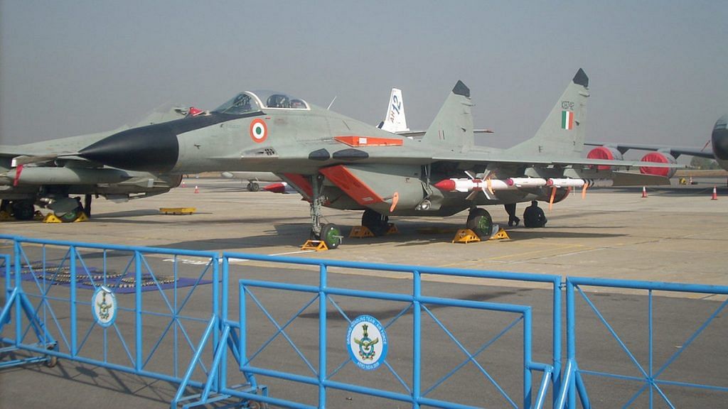 Representational image of an IAF MiG-29 | Photo: Wikipedia
