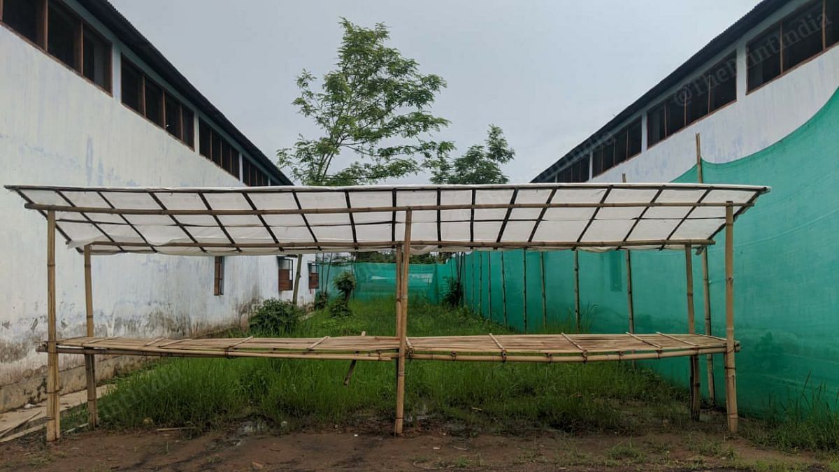 Machang, an Ao-Naga term for a platform typically made of bamboo, is used to keep food for the inmates | Yimkumla Longkumer | ThePrint