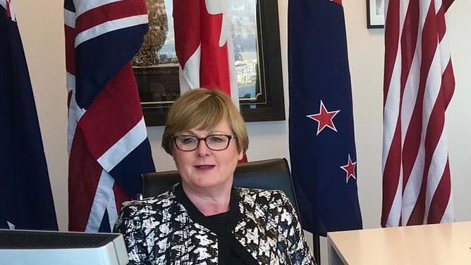File photo of Australian Defence Minister Linda Reynolds