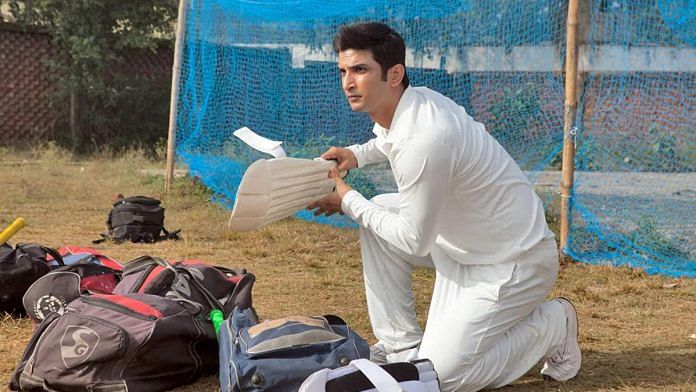 Actor Sushant Singh Rajput in the Dhoni biopic, M.S. Dhoni: The Untold Story | Photo credit: IMDb