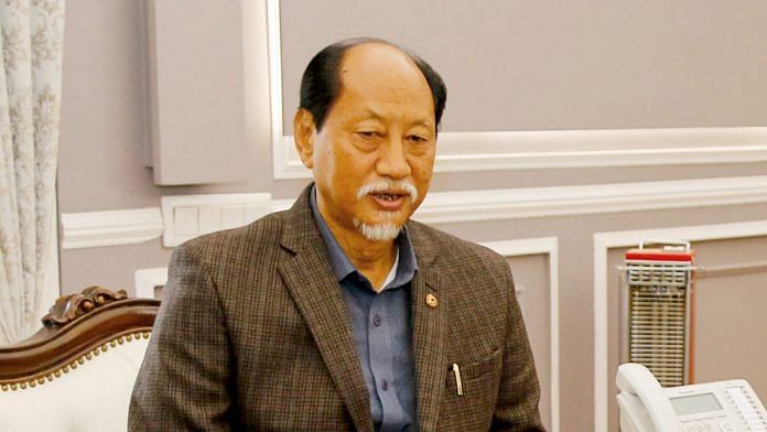 File photo of Nagaland CM Neiphiu Rio | ANI