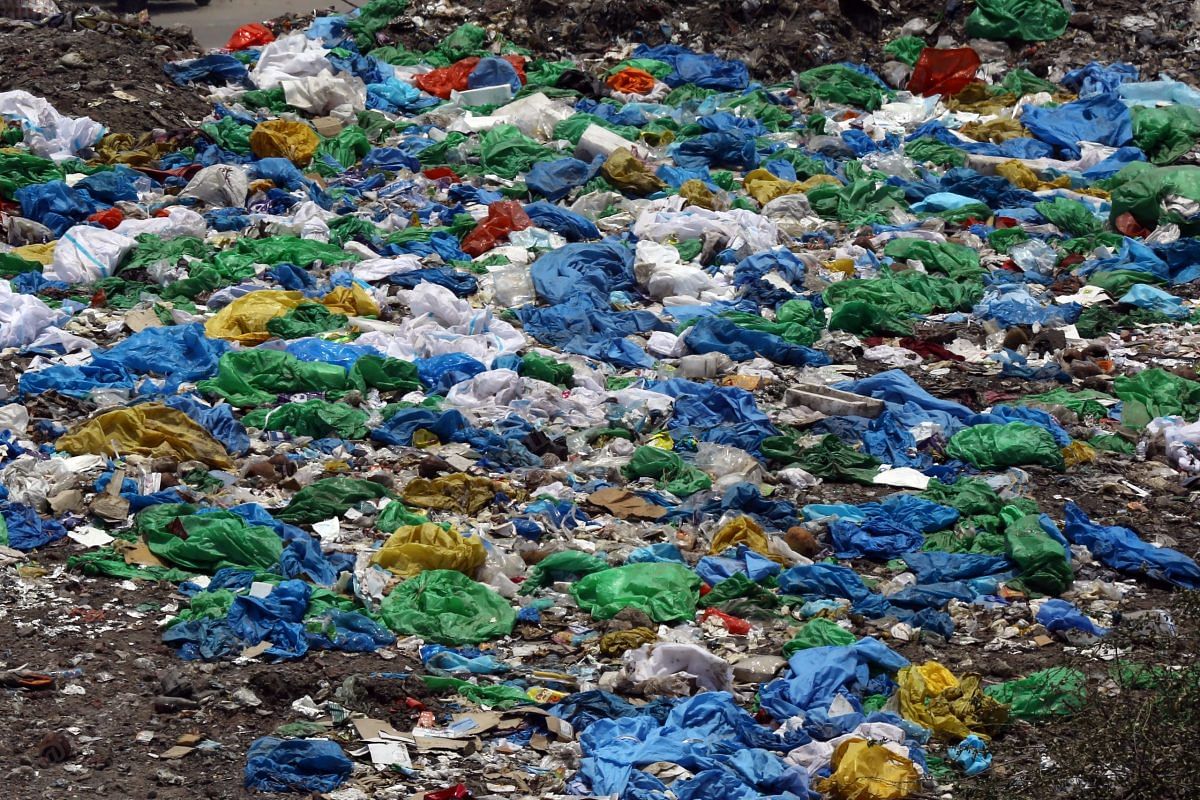 PPE kits dumped at the Ghazipur landfill | Suraj Singh Bisht | ThePrint
