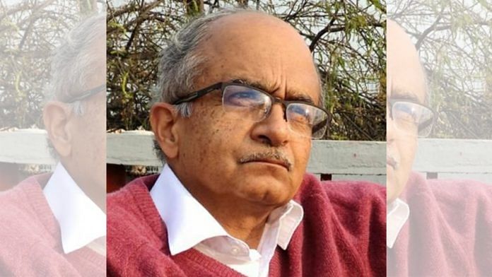 File photo of Prashant Bhushan | Twitter