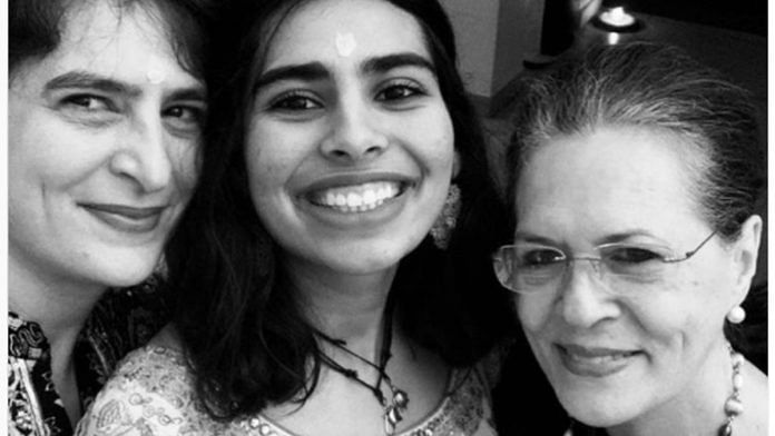 Priyanka Gandhi Vadra with daughter Miraya and mother Sonia Gandhi | Instagram