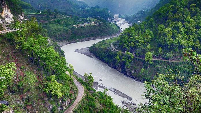 The Mahakali River on which the Pancheshwar project is to be built | wikimedia commons