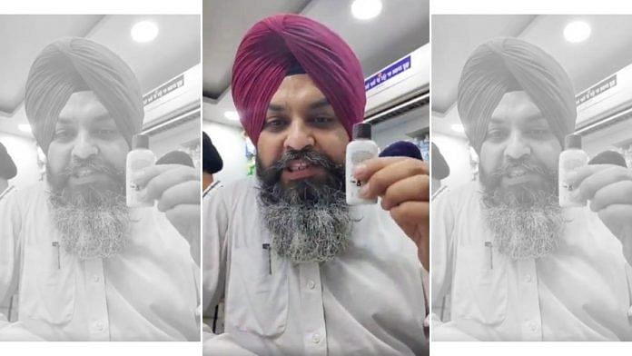 Social activist Baljinder Singh Jindu posted the video on Facebook