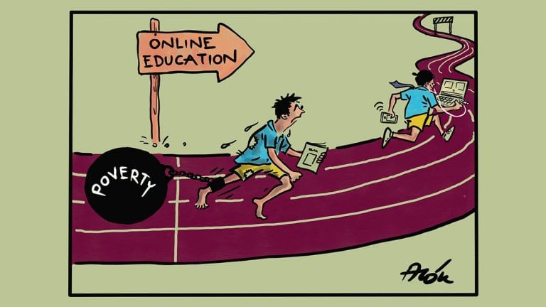 Poor students fall behind in online race & condolence messages for flood victims