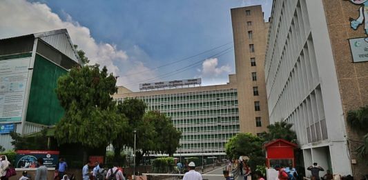 A file photo of the All India Institute of Medical Sciences (AIIMS), New Delhi. | Manisha Mondal | ThePrint