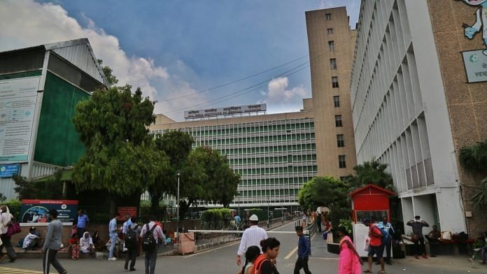 A file photo of the All India Institute of Medical Sciences (AIIMS), New Delhi. | Manisha Mondal | ThePrint