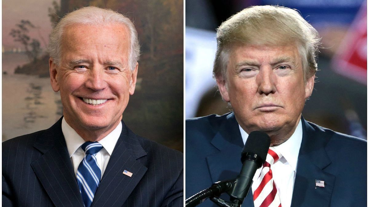 oe Biden (Left) and US President Donald Trump( Right). | Commons