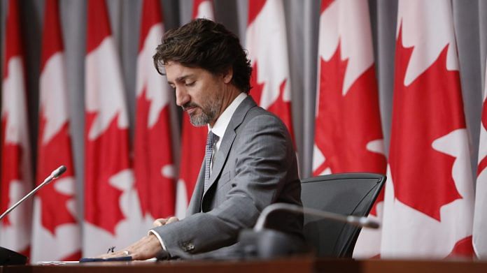 File image of Canadian PM Justin Trudeau | Bloomberg Photo