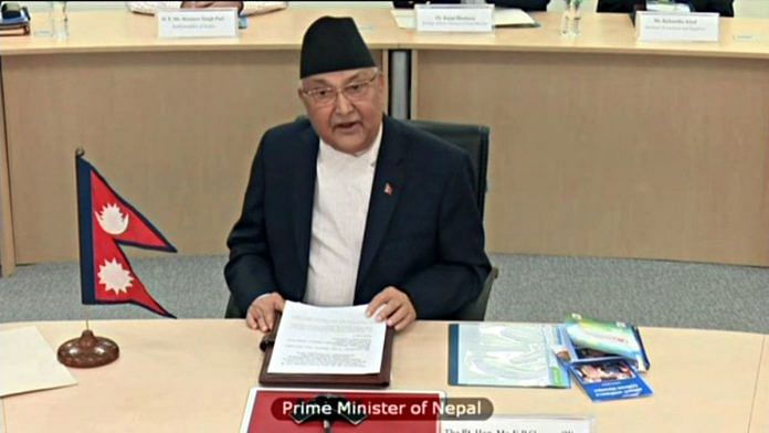 File image of Nepal PM K.P. Sharma Oli | ANI
