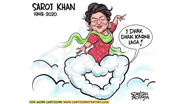 Remembering choreographer Saroj Khan and the ‘Scindia effect’ in Madhya Pradesh