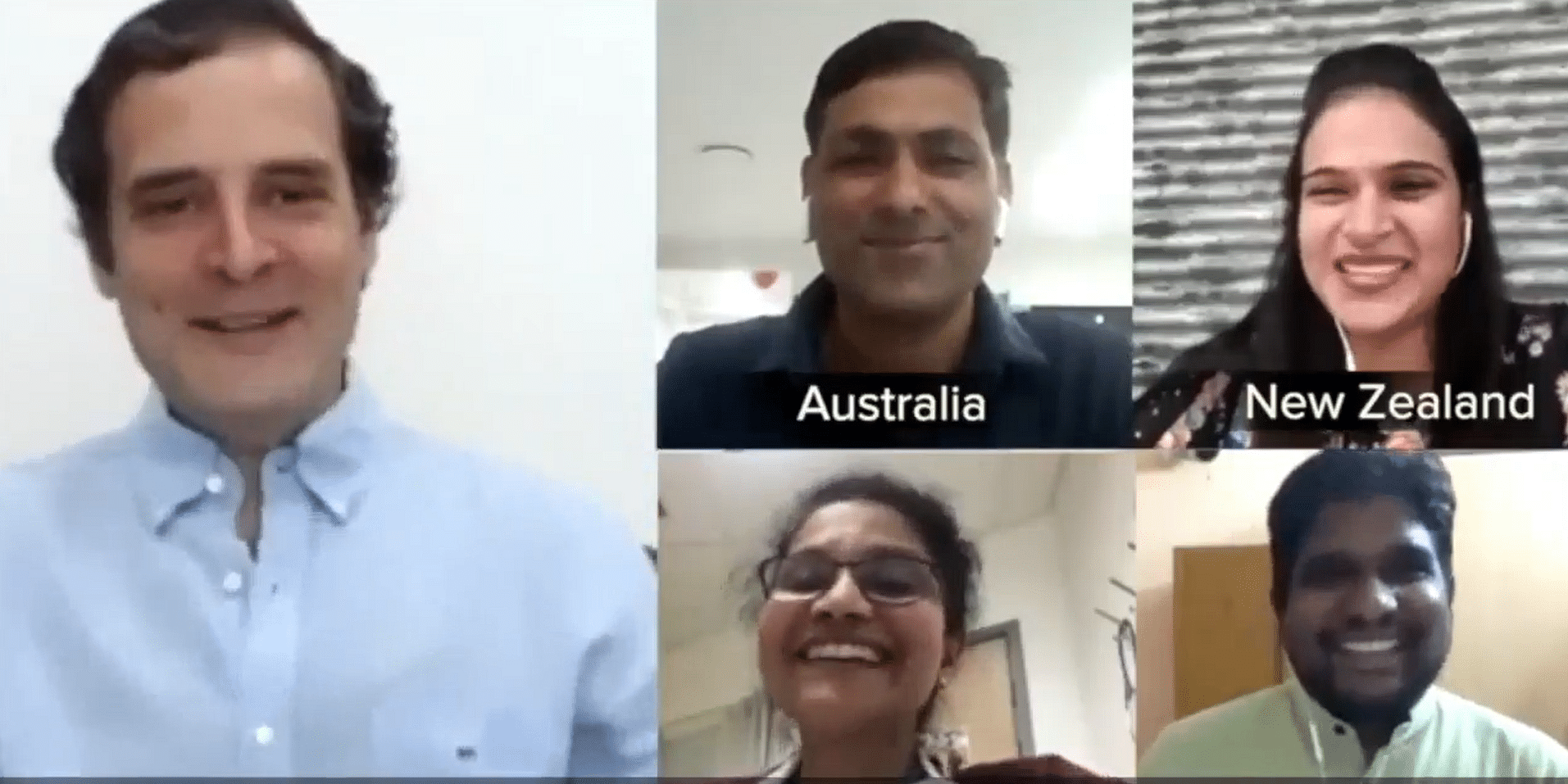 rg-nurses Rahul Gandhi speaks to Indian-origin nurses about the Covid situation in India | Twitter