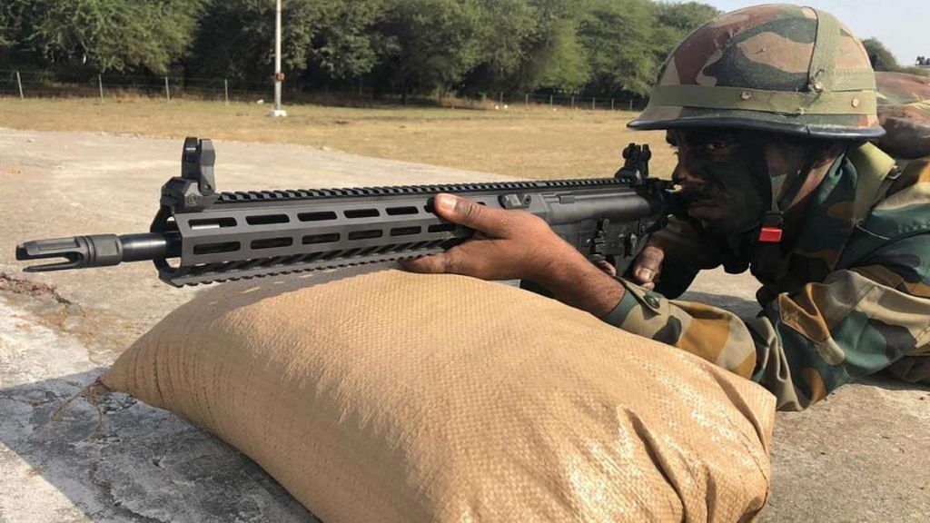 The new SiG 716 G2 rifles in use with the Indian Army | By special arrangement