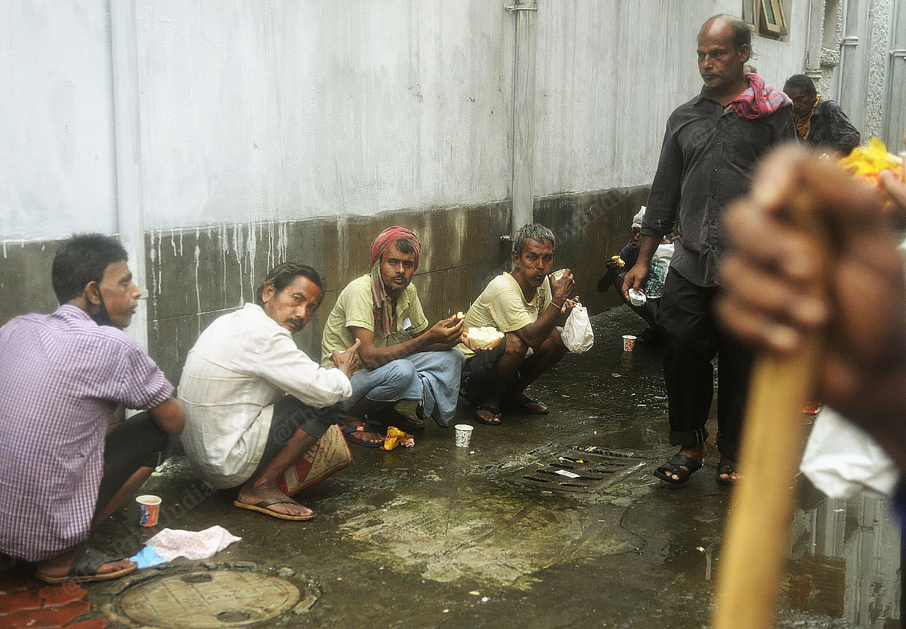 People wait for their turn | Photo: Ashok Nath Dey | ThePrint