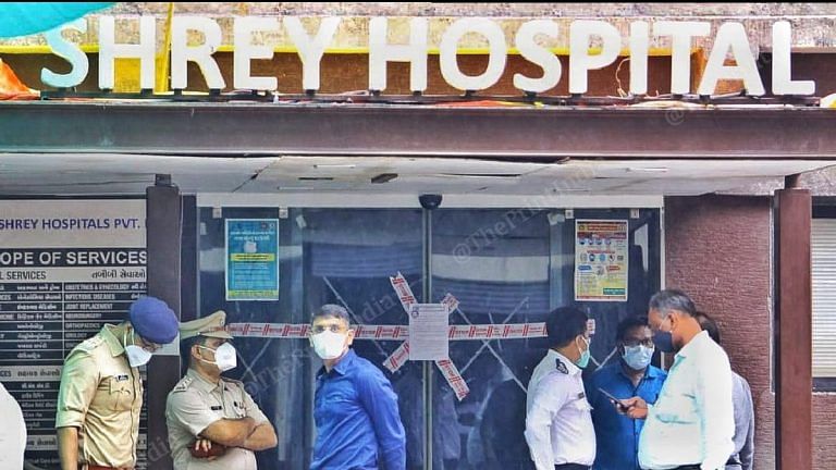 After 8 Covid patients die in Ahmedabad hospital fire, relatives allege doctors ran away