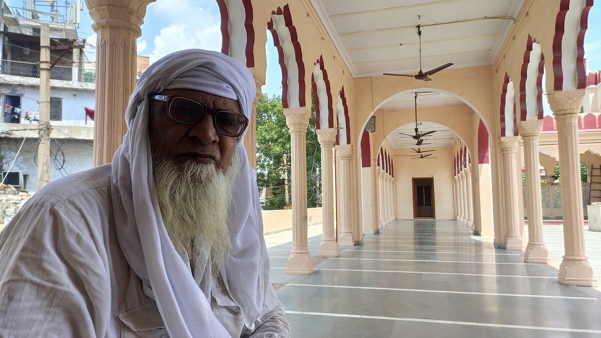 Imam Ahmed Khan of the Sadar Bazaar Jama Masjid | Photo: Simrin Sirur | ThePrint
