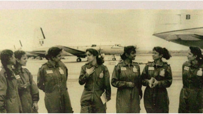 File photo | First batch of women pilots on Transport Aircraft (1994) | Source: I.K. Khanna
