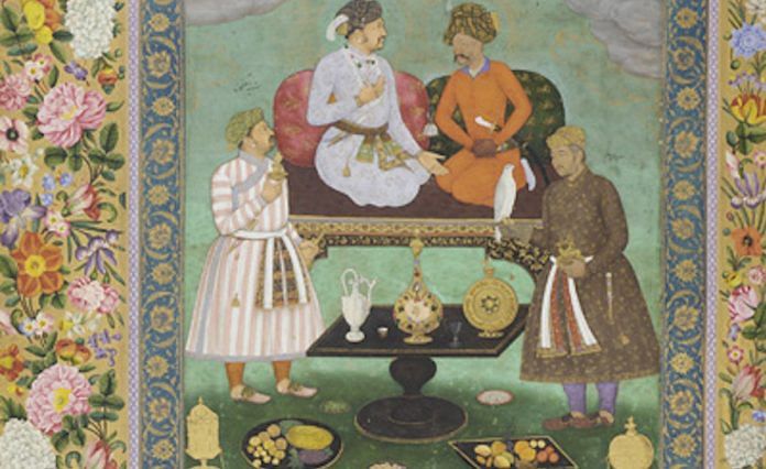 Representational image | Jahangir Entertains Shah Abbas ca 1620 | Wikimedia Commons
