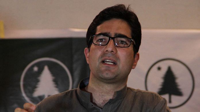 Shah Faesal has quit the Jammu and Kashmir People's movement and could return to the IAS | File photo: ANI