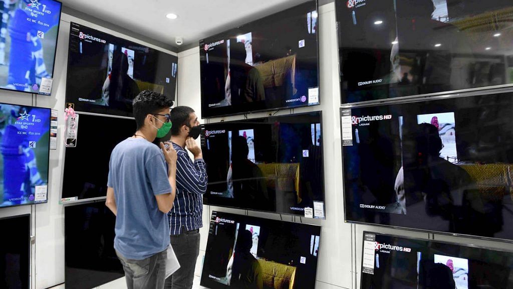 Under the new proposal, purchases of white goods like TVs worth over Rs 1 lakh would have to be reported | Representational image: ANI