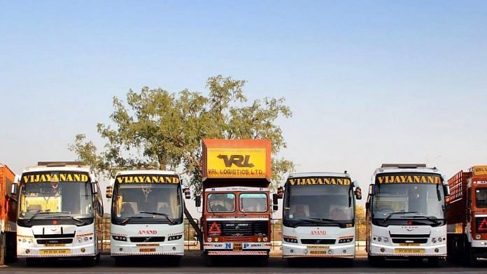 Fleet of VRL vehicles | VRL Logistics Ltd Facebook