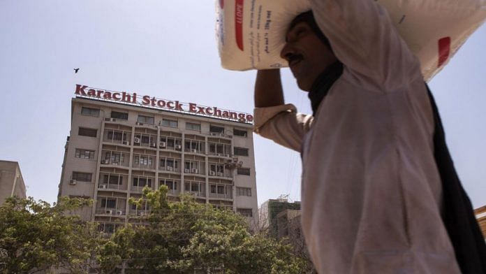 The Karachi Stock Exchange (KSE) building in Karachi, Pakistan | Asim Hafeez | Bloomberg