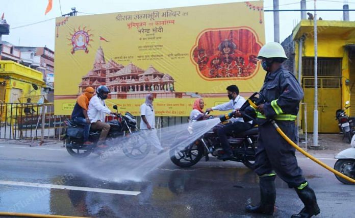 Bhoomi pujan for the Ram temple at Ayidhya is scheduled for 5 August, Wednesday | Suraj Singh Bisht | ThePrint