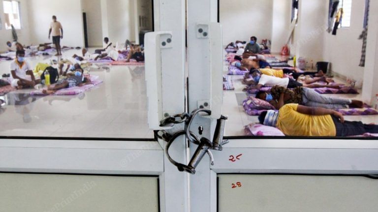 Handcuffs, 24×7 surveillance, meals on time — inside Covid facility for Vadodara’s prisoners
