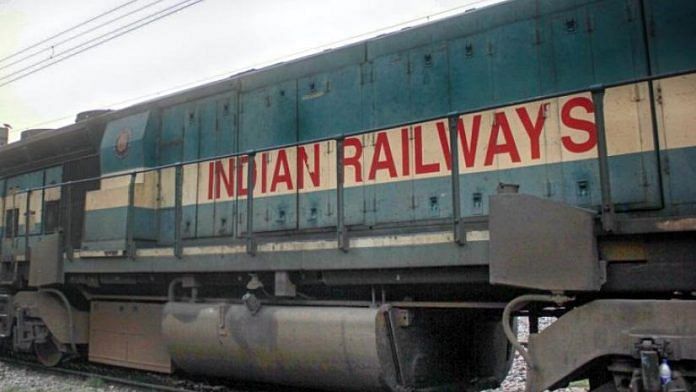 An Indian Railway train | representational image | @PIBMumbai