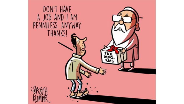 Tax reforms for the jobless and penniless, and triumph of Gandhi’s legacy in the US