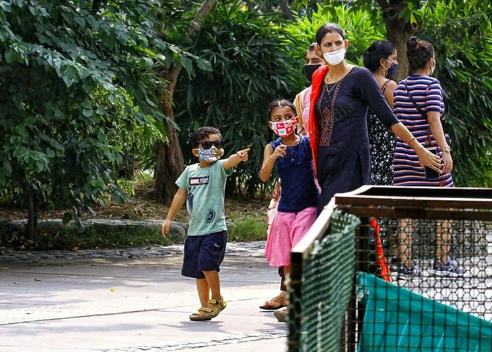 Children enjoying a day out | Praveen Jain | ThePrint
