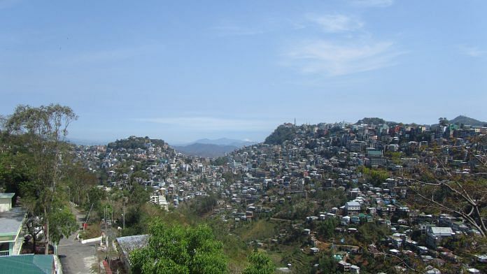Aizawl, the capital of Mizoram | Wikimedia Commons