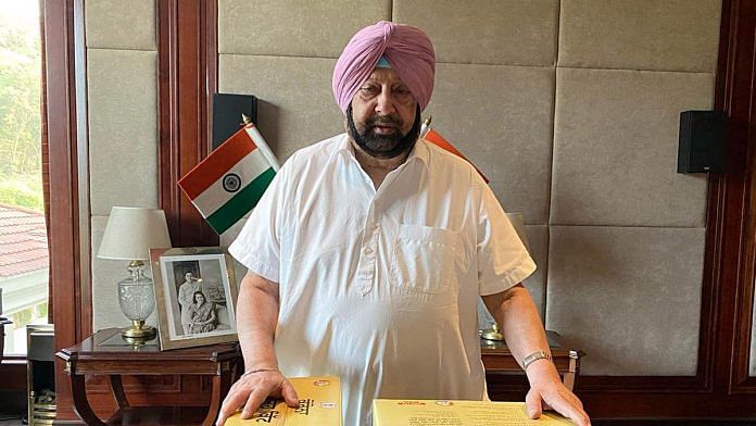 Punjab Chief Minister Captain Amarinder Singh | Photo: ANI