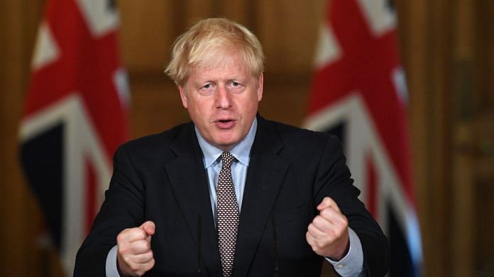 File photo of UK Prime Minister Boris Johnson | Photo by Stefan Rousseau- WPA Pool/Getty Images via Bloomberg