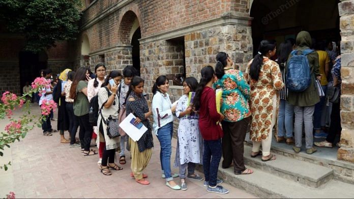 Representational image of students | Photo: Suraj Singh Bisht | ThePrint