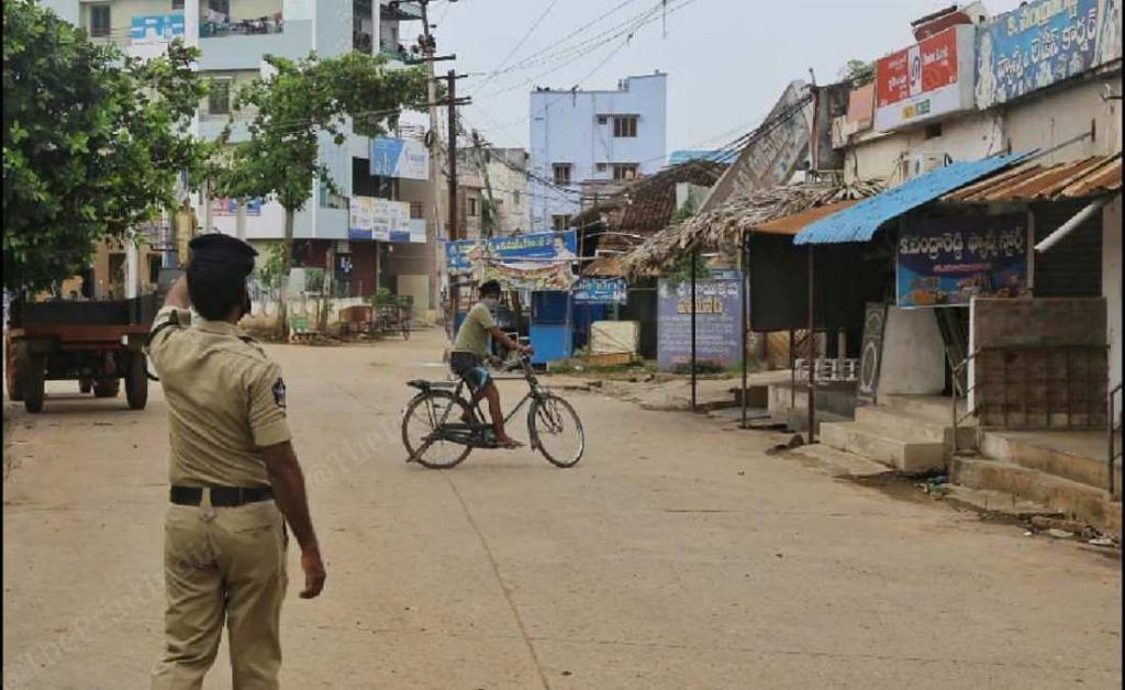 The village of Gollala Mamidada (seen in pic) in East Godavari district emerged as a hotspot after a wedding and a birthday party in June | File photo | Suraj Singh Bisht | ThePrint