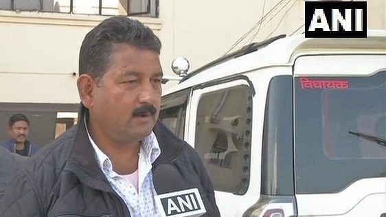 File photo of BJP MLA from Dwarahat, Mahesh Negi | ANI