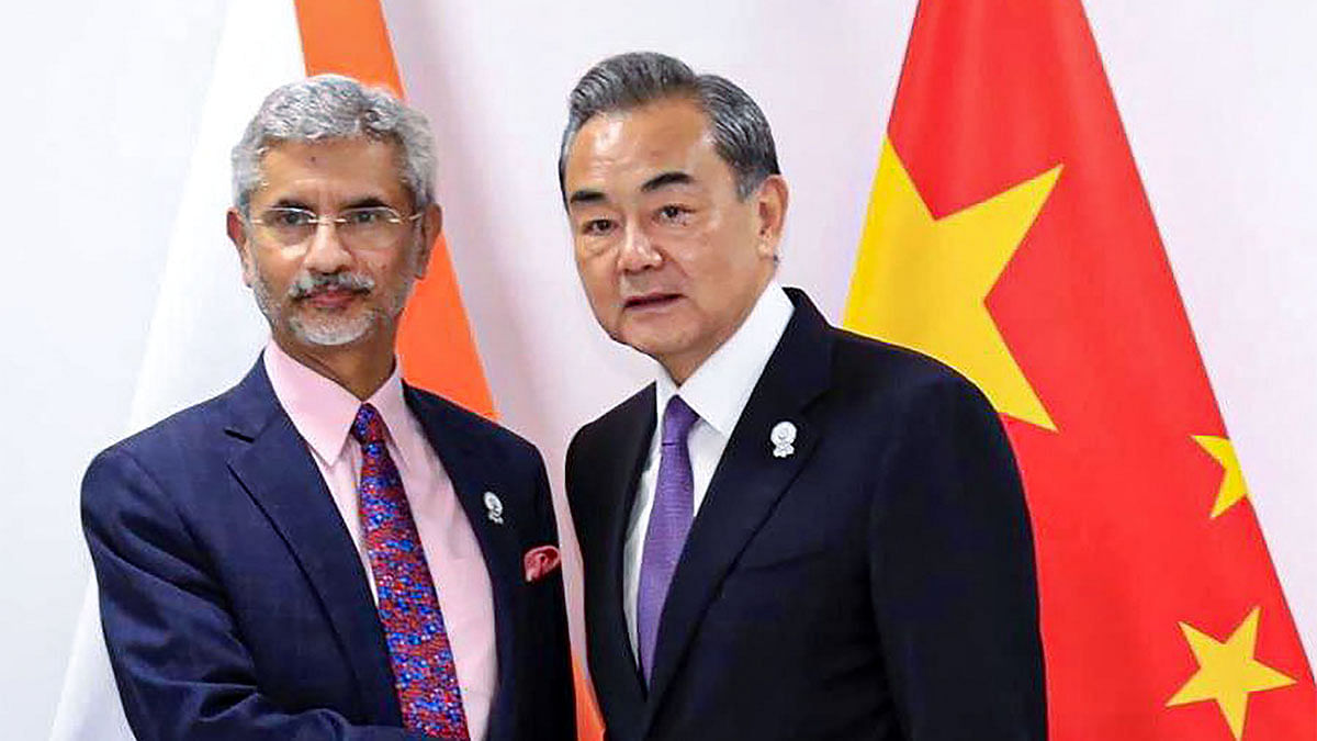 File photo of External Affairs Minister S. Jaishankar and Chinese State Councillor and Foreign Minister Wang Yi | PTI