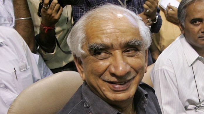 Former Union minister Jaswant Singh passed away Sunday after having been in a coma for six years | Photo: Pankaj Nangia | By special arrangement