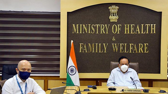 Representational image for the Ministry of Health and Family Welfare | Photo: ANI
