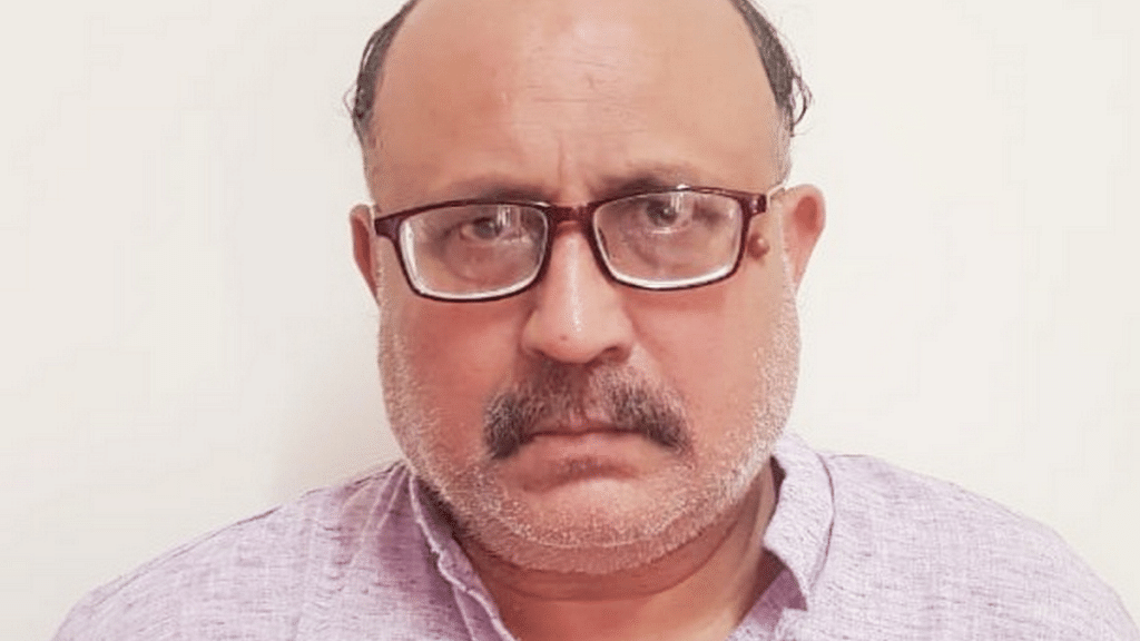 File photo of journalist Rajeev Sharma who was arrested on 14 September under the Official Secrets Act | Twitter | @ANI