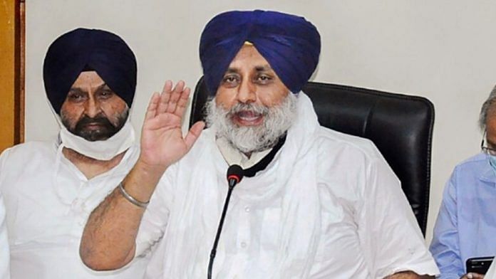 Sukhbir Badal lashes