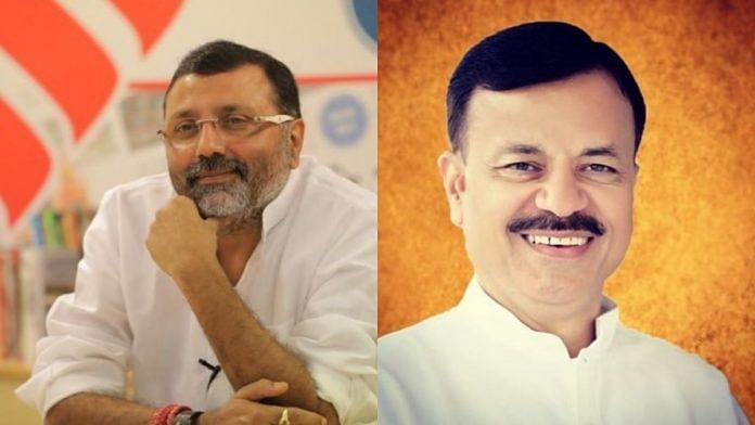 BJP MPs Nishikant Dubey and Uday Pratap Singh | Twitter