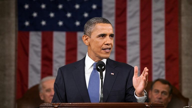 US adversaries had seen a weakened country even before election results, Barack Obama says
