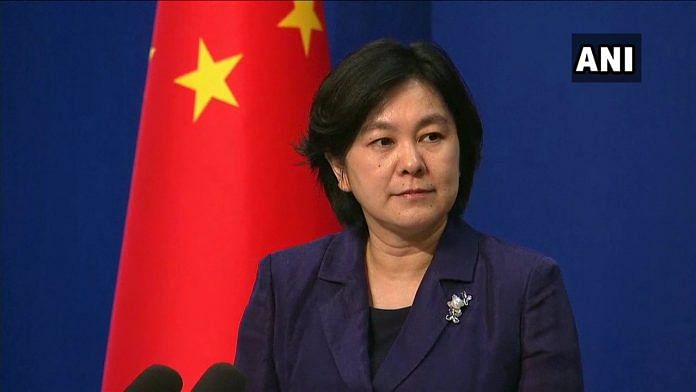 Chinese Foreign Ministry spokesperson Hua Chunying | @ANI | Twitter