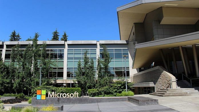 Microsoft Corporation headquarters in Redmond, Washington