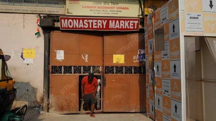 Monastery Market in Civil Lines, New Delhi. | Photo: Suraj Singh Bisht/ThePrint